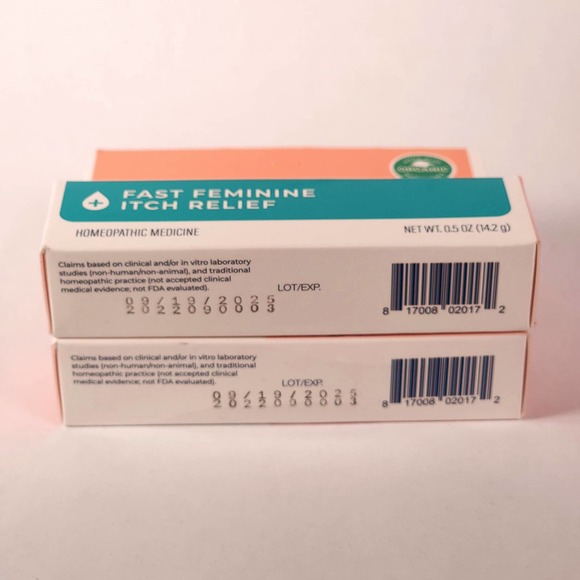 2 FemiClear Vaginal Itch Relief .5oz Organic Colloidal Oatmeal Homeopathic 9/25+ - Picture 6 of 6
